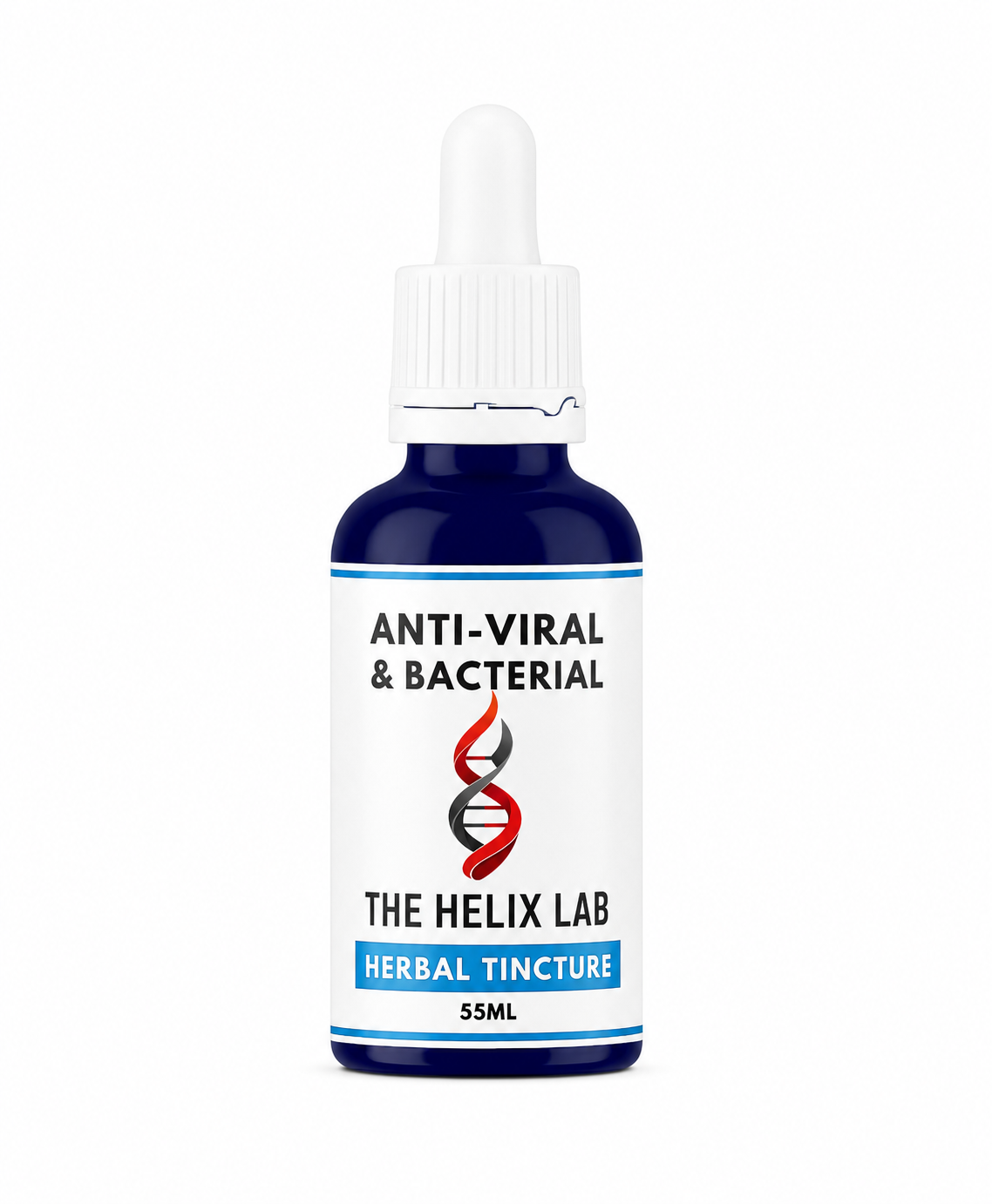 Anti-Viral & Bacterial in Helix Lab branded packaging