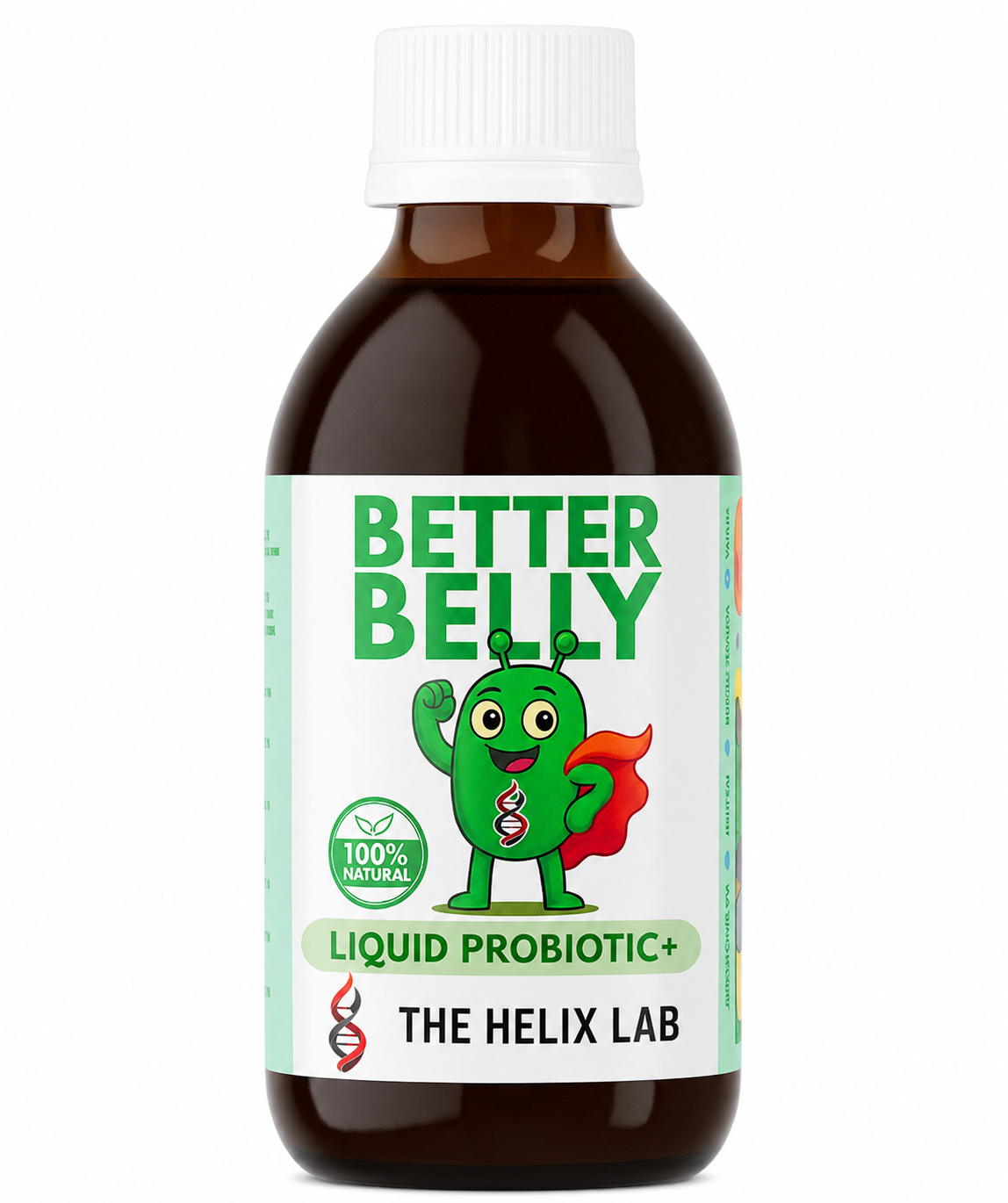 Better Belly in Helix Lab branded packaging