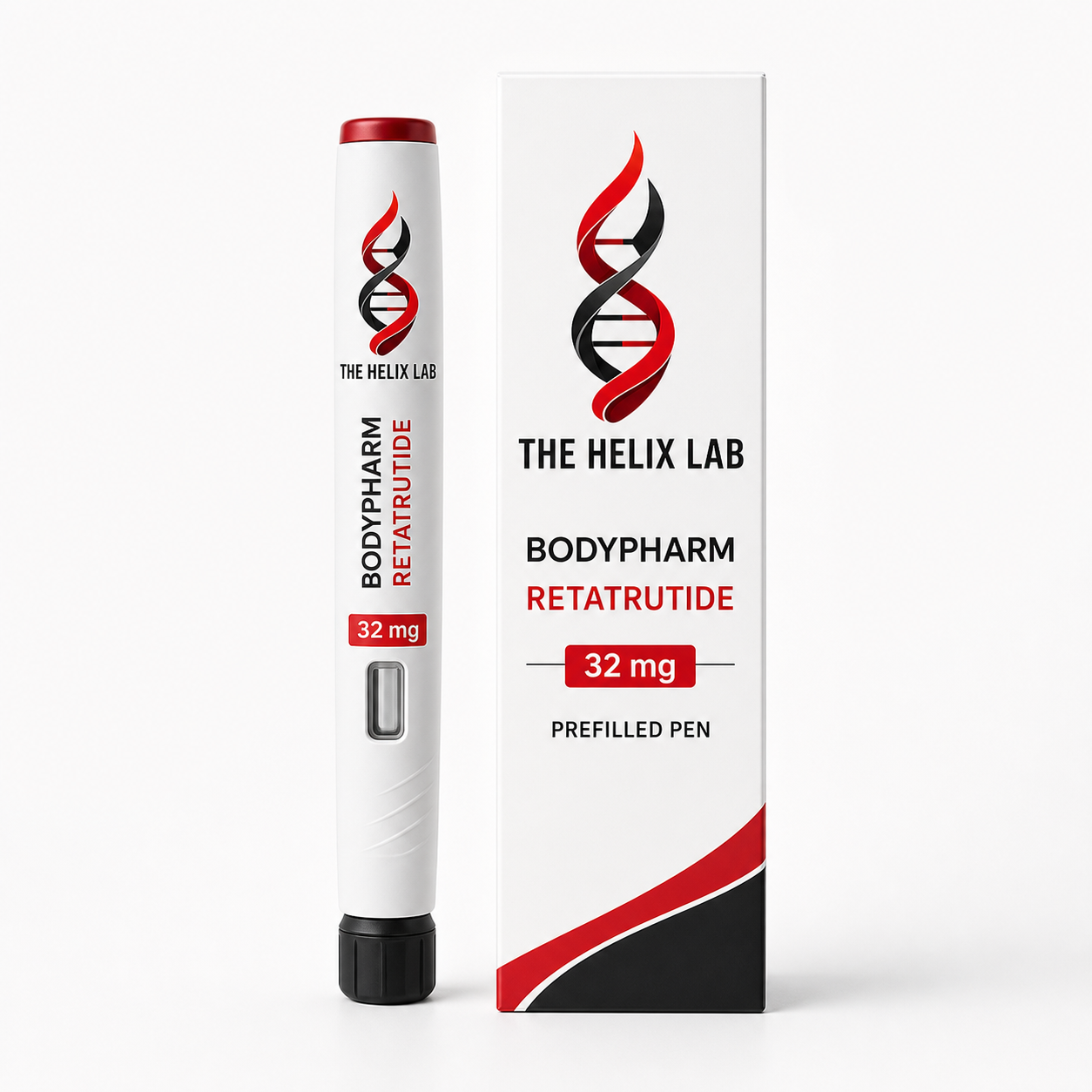 Bodypharm Retatrutide 32 mg Pen prefilled pen and carton